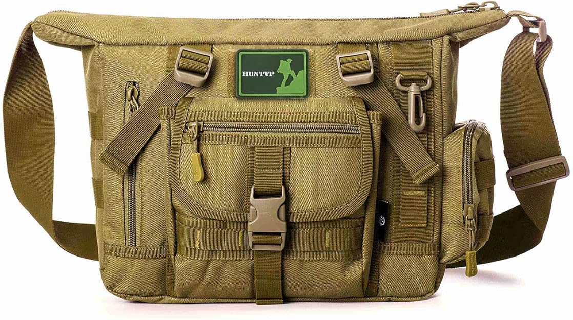 Huntvp Tactical Messenger Bag Shoulder Bag Cross Body Bag