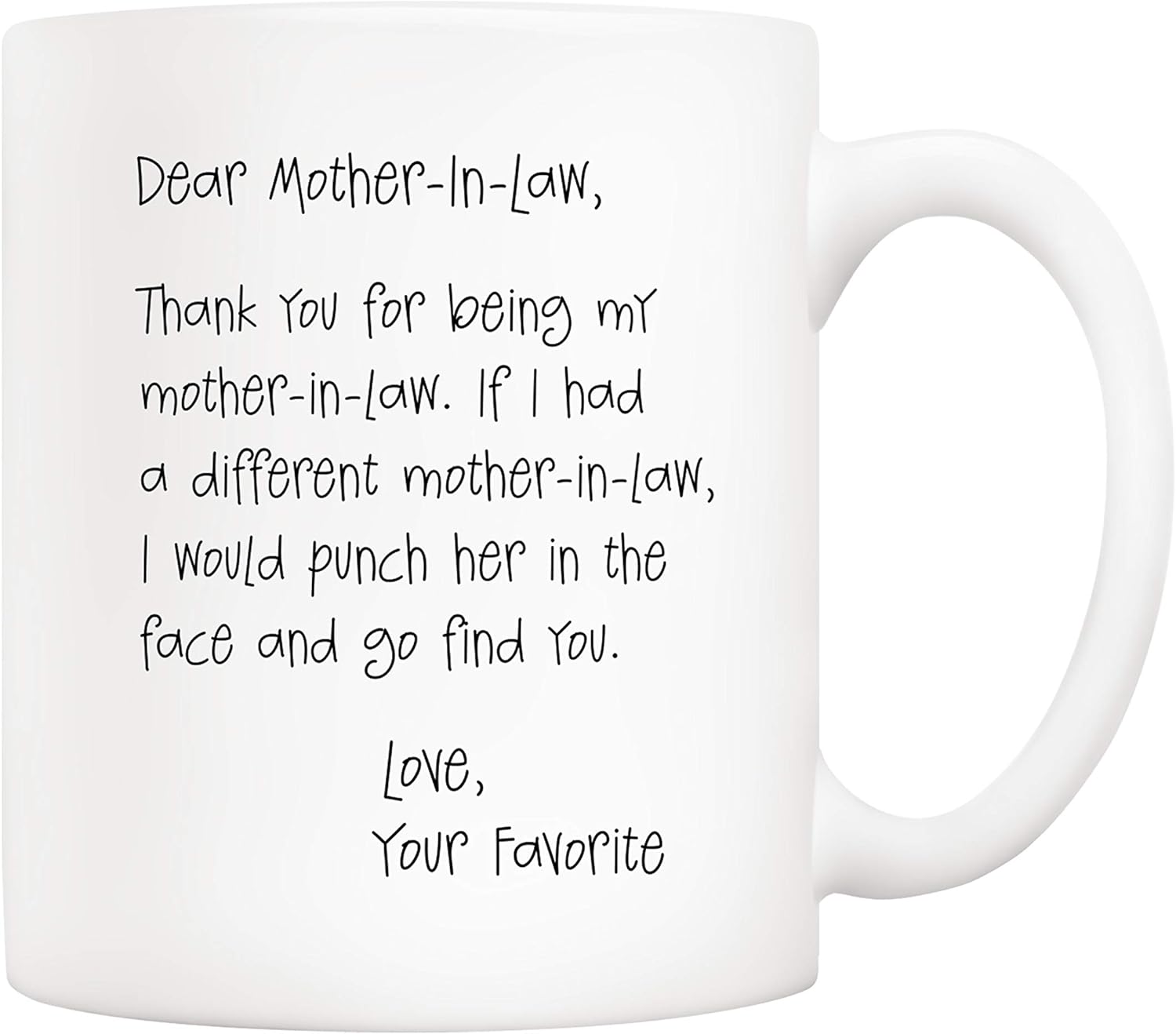 funny mother in law mugs