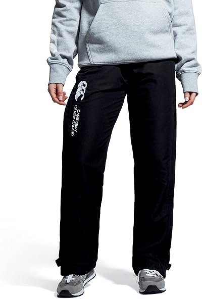 Canterbury Stadium Pant Women Open Hem Black Size 12 Jogging Bottoms