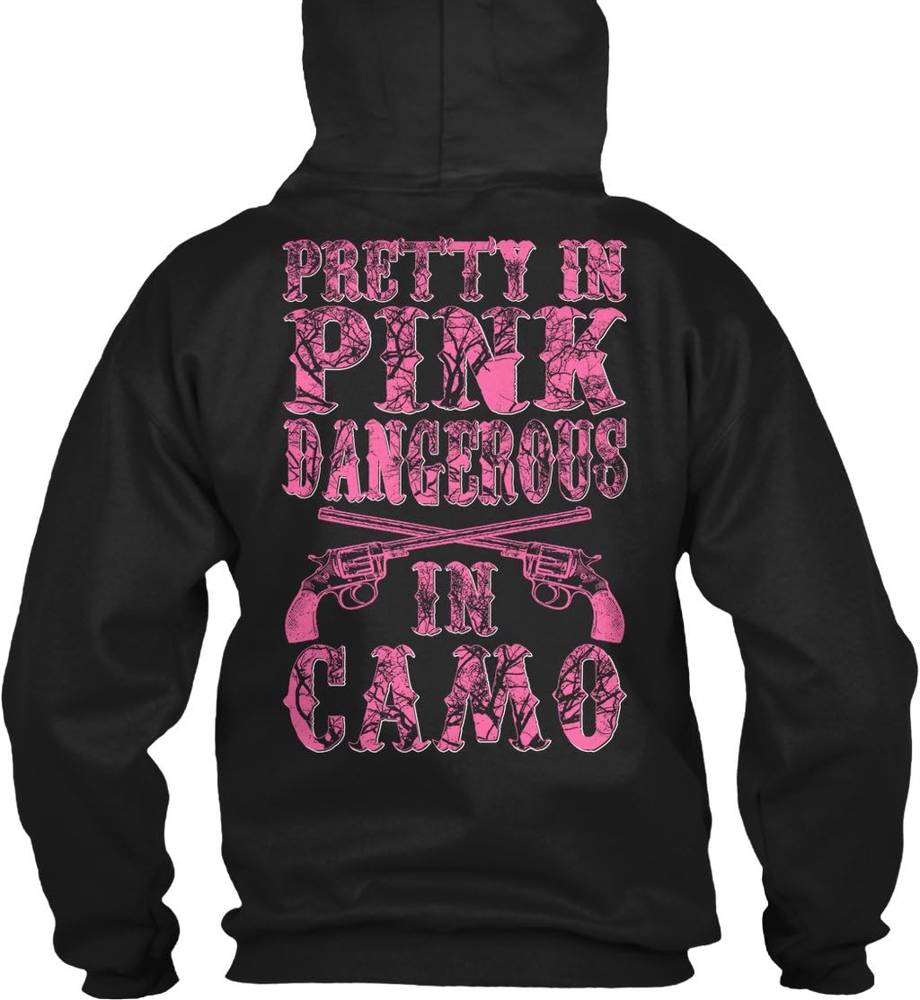 teespring Dangerous in Camo Tee Sweatshirt - 50% Cotton, 50% Polyester - Gildan 8oz Heavy Blend Hoodie
