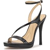 Jessica Simpson Women's Dixia Ankle Strap Heeled Sandals