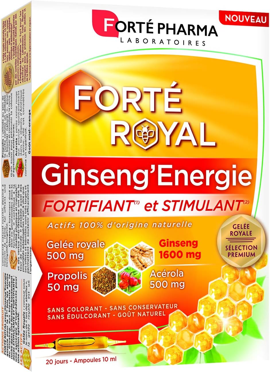 Forte Pharma Forté Royal Ginseng'Energie Complement Alimentaire à — free download