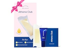 Athena Club Wax Strip Kit for Face