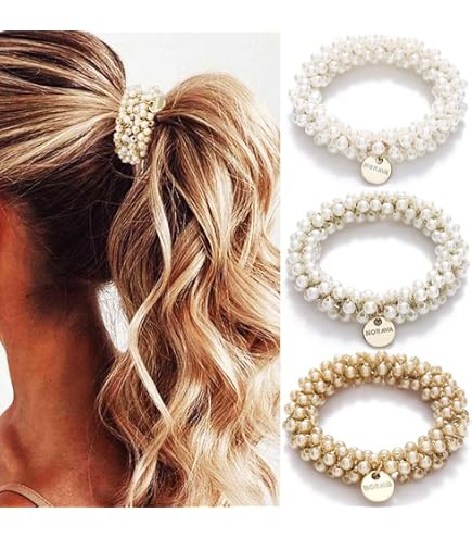 Amazon.com : UDeBe Silk Scrunchies Hair Ties 4Packs – Super  display picture 1