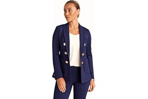 Anne Klein Womens Collection Compression Faux Double BreasCOLLECTION Compression Faux Double BREAS