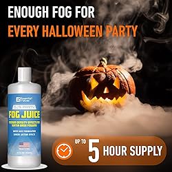 Essential Values Fog Machine Liquid - Long-Lasting