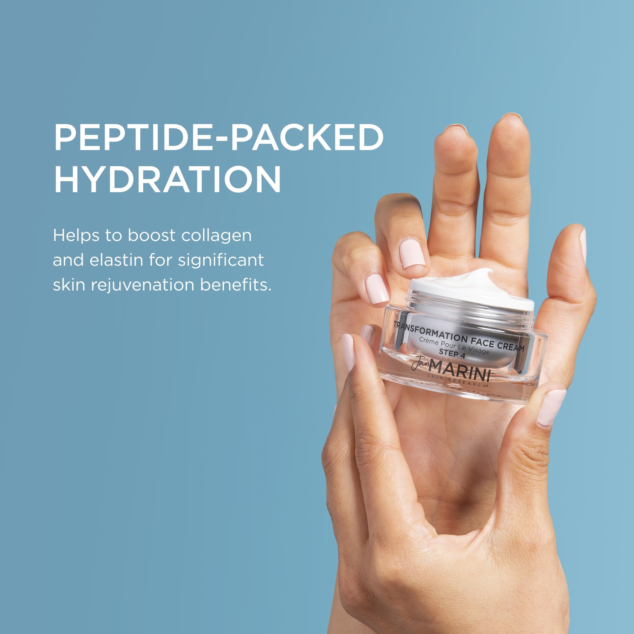 Jan Marini Skin Research Transformation Face Cream - Daily Hydrating Moisturizer for Face - Skincare Facial Cream - Facial Lotion for Dry Skin, Oily Skin & Combo Skin - 1 oz
