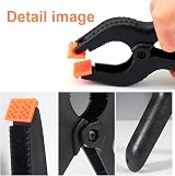 Juibao 10 Pcs Large Nylon Spring Clamps 6 in and 4 in Heavy Duty Clips view 8