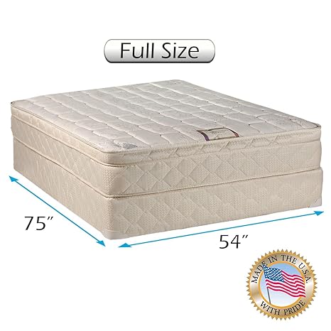 Amazon Com Dream Sleep Dreamy Collection Pillow Top Eurotop