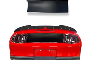JSD SPACE JSD Decklid Panel Fits Ford Mustang 2010-2012 (Gloss Black without Hole)