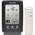 AcuRite Digital Weather Forecaster with Indoor/Outdoor Temperature, Humidity, and Moon Phase (00829)