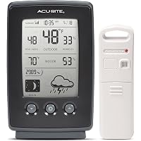 AcuRite Digital Weather Station - Indoor/Outdoor Temperature & Humidity Forecaster