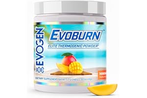 Evogen Evoburn - Thermogenic Fat Burner for Men & Women | Energy, Focus, & Appetite Control | Advanced Metabolism Booster Fat Burner Formula with MitoBurn & Caffeine | Mango | 30 Servings