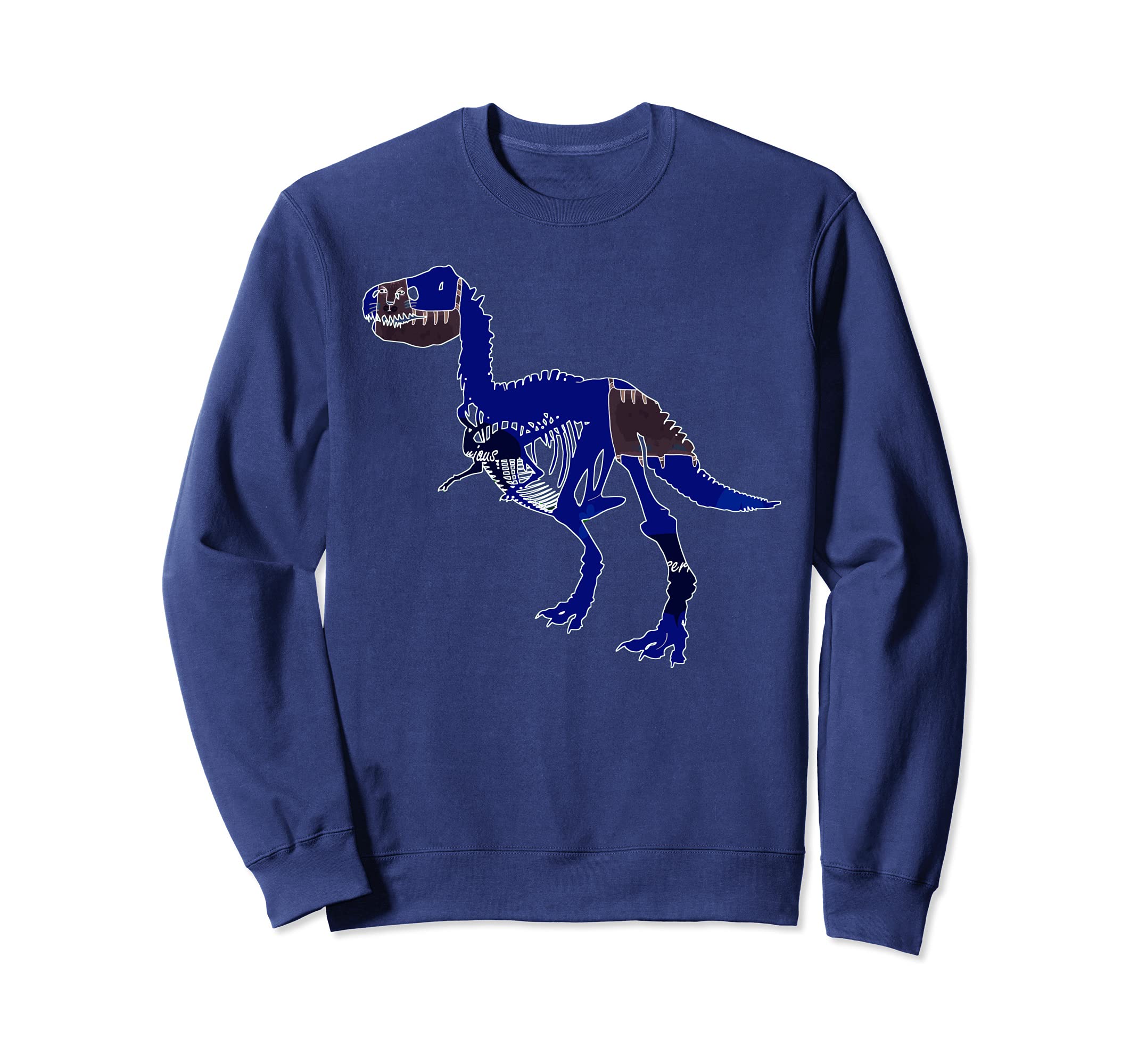 Tyrannosaurus Rex Animal T-Rex Creepy Dinosaur Sweatshirt