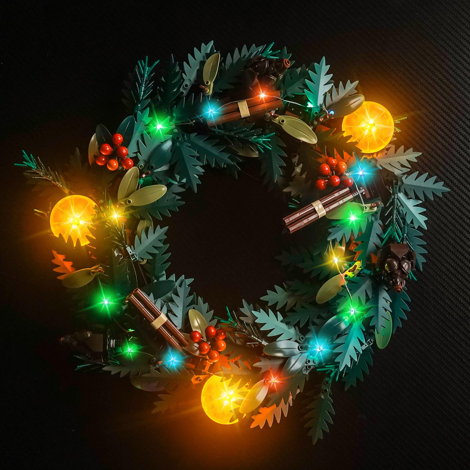 Led Light Set Compatible with Lego 10340 Wreath (No Model), Decoration Lighting Set for 10340 Wreath Creative Toys — image 1