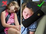 URAQT Car Seat Belt Pad Cushions for Children Black view 4