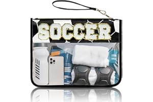 PPEEN Baseball Gift Bags Baseballs Treat Bags Team Gifts Clear Chenille Letter Zipper Pouch Accessories Stuff Sport Portable