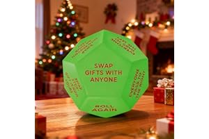 TFANGHAO Swap Gift Exchange Dice, 3 * 3in 2025 New-Exchange Gifts Dice Games for Christmas Stocking Stuffers for Teen Men Women, Anniversary Birthday Dice Games for Friends for Xmas