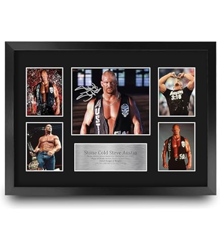 Amazon.com: HWC Trading The Rock Wrestling 16 x 12 inch (A3