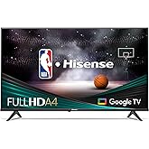 Hisense 40-Inch Class A4 Series FHD 1080p Google Smart TV (40A4K) - DTS Virtual: X, Game & Sports Modes, Chromecast Built-in,