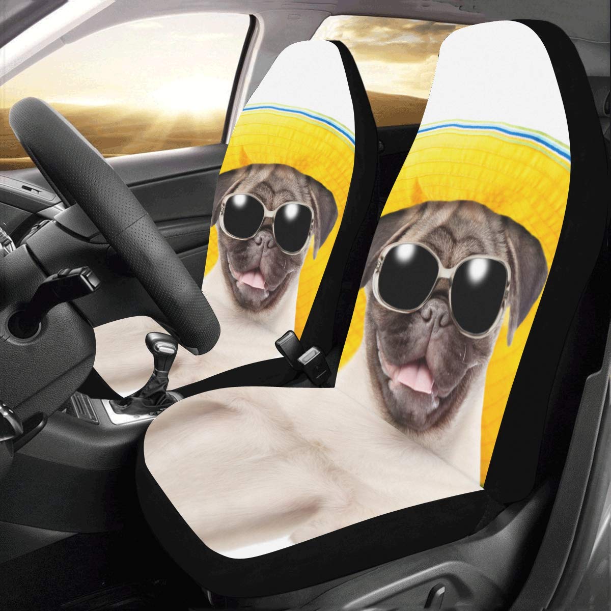 Best animal print suv seat covers full set
