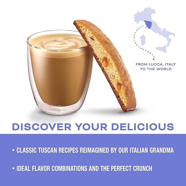 NONNI’S, TURTLE PECAN BISCOTTI, 6.88 OUNCE