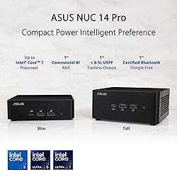 ASUS NUC 14 Pro Tall Full System Mini PC with Intel