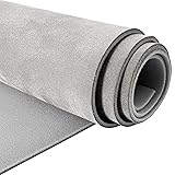 Halero 85“ × 60“ Light Gray Car Suede
