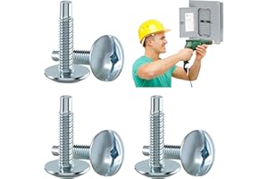 6Pcs Load Center Cover Replacement Screws Compatible with Square D S106 and Siemens ECTS2, Load Center Panel Screw for QO & H