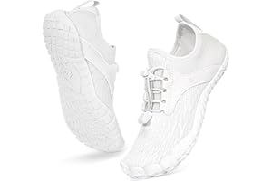 Yoyumtz Hike Barefoot Water Shoes Women Men, Newly Water-Drops Pattern Pro Minimalist Shoe Quick Dry Wide Toe Breathable & Non-Slip for Hiking Beach Aqua Surf Swim