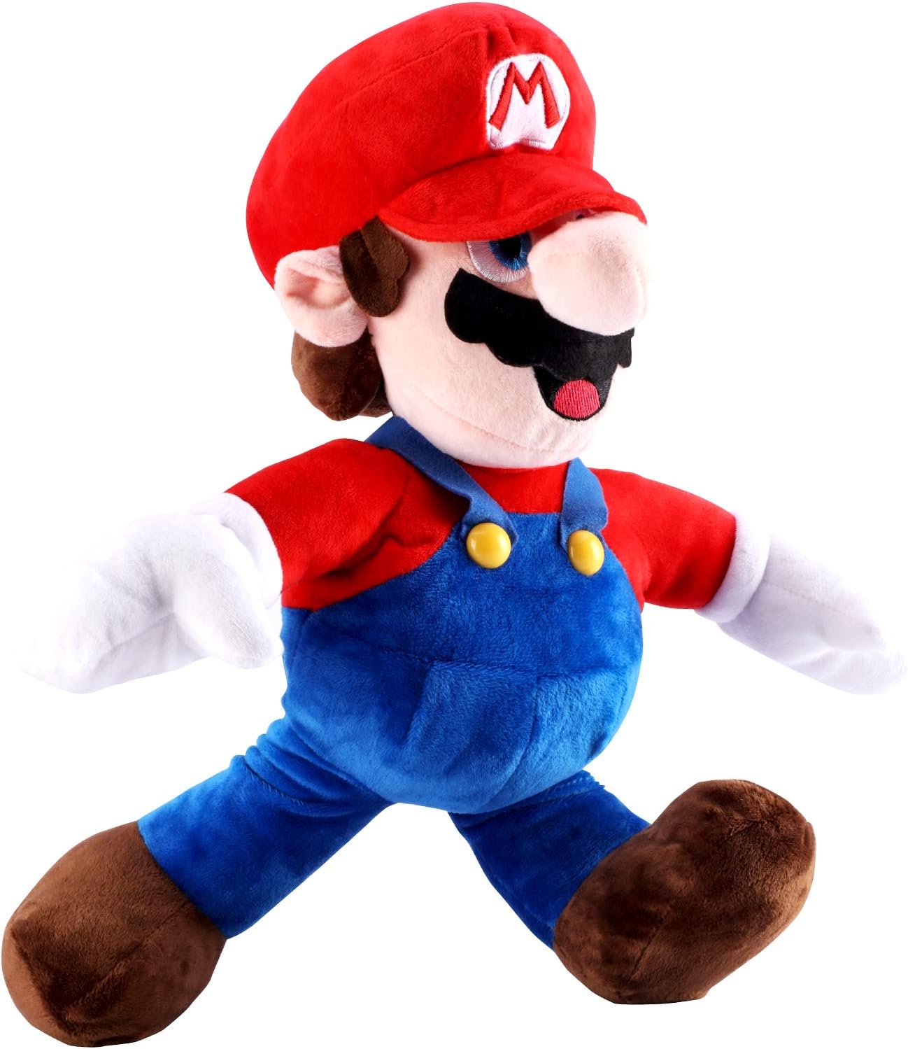 FAIRZOO Super Mario Plush, Mario Soft Stuffed Plush Toy Red - 20"