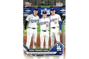 GENERIC 2025 Topps Now #7 Shohei Ohtani Yoshinobu Yamamoto Roki Sasaki Dodgers Baseball Card from Sasaki's Rookie Season