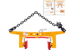 GRYVOZE 325 kg Granite Slab Lifting Clamp, Adjustable Range: 12-36 cm, Heavy Duty Stone Scissor Lifter Clamp for Carrying and