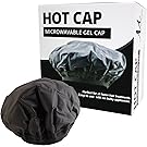 Cordless Heated Gel Cap / Hair Therapy Wrap / Used with Oil or Conditioner for Deep Penetrating Hair and Scalp Treatments