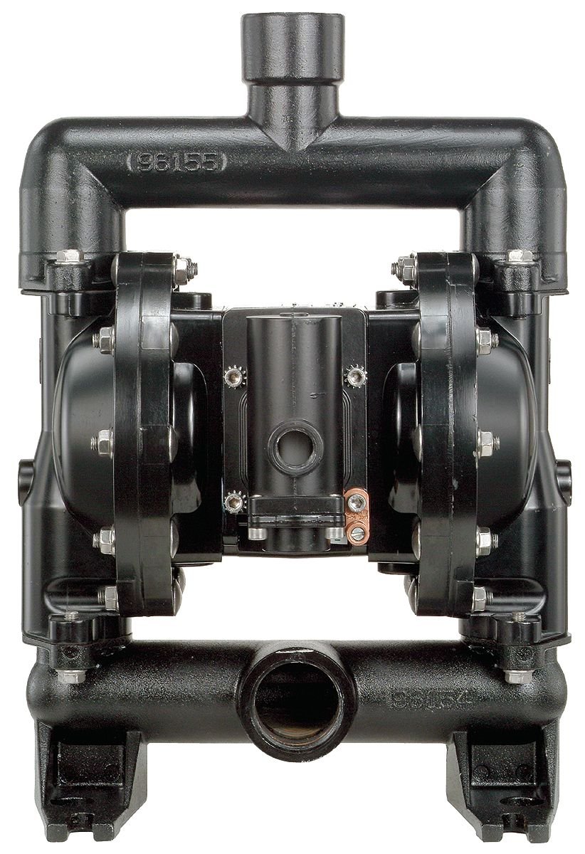 Ports Polypropylene Roughneck AirOperated Double Diaphragm Pump 1in 24