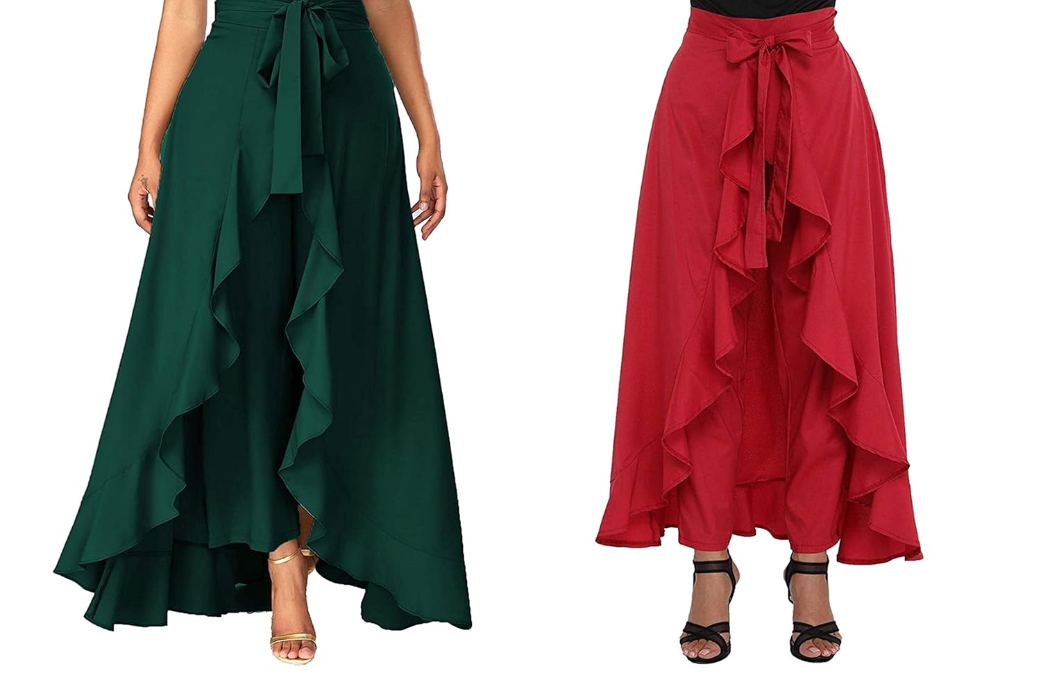 Ruffle skirt plazo Clearance