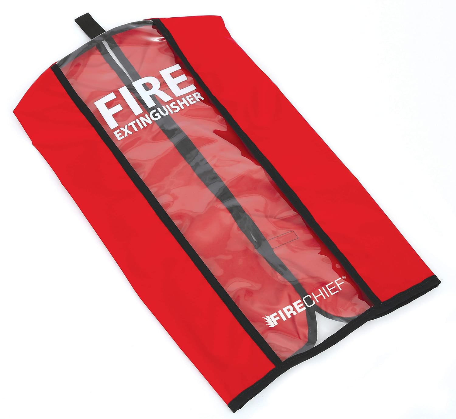 Firechief Medium Fire Extinguisher Cover, Red Cover for 9kg Fire Extinguishers, Workplace Safety, Suitable for Powder Foam