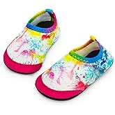 Apolter Baby Boys and Girls Swim Water Shoes Barefoot Aqua Socks Non-Slip for Beach Pool Toddler Kids