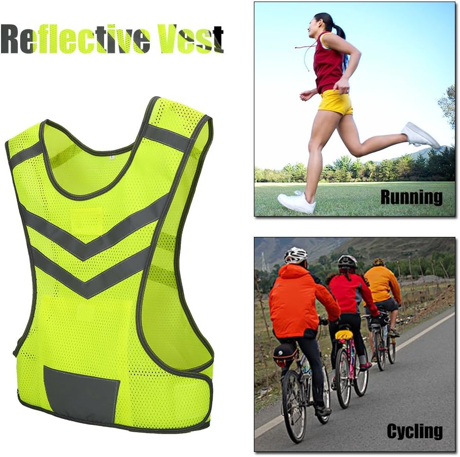 Hiking Aosiyp Reflective Running Vest Reflective Vest Running Gear