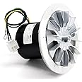 Combustion Blower Exhaust Fan Motor for Whitfield Advantage 2, Advantage II-T & II, Advantage Plus Pellet Stoves, Pellet Stove Parts for Whitfield Advantage, 12156009 12056010 Exhaust Blower Motor