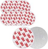Navaris Magnetic Smoke Detector Mount Pad 10 Pack - No Drill Adhesive Fire view 5