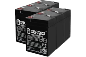 MIGHTY MAX BATTERY 6V 4.5AH SLA Replacement Battery for Jiming JM-6M4.5AC - 6 Pack