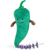 warmies Microwavable &amp; Weighted Stuffed Animals, Green Chili - Heated Stuffed Animal Plushie for Warmth &amp; Comfort - Cute Soft Plush Toys for Adults &amp; Children (Boys, Girls, Babies &amp; Toddlers)