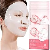 Collagen Face Mask, Bio-Collagen Deep Hydrating Overnight Mask with Hyaluronic Acid, Anti Wrinkle Lifting Mask for All Skin Types, Anti Aging Facial Mask,Pore-Minimizing,Firming&Elasticity(4 PCS)