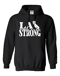 Go All Out Large Black Mens LA Strong Los Angeles