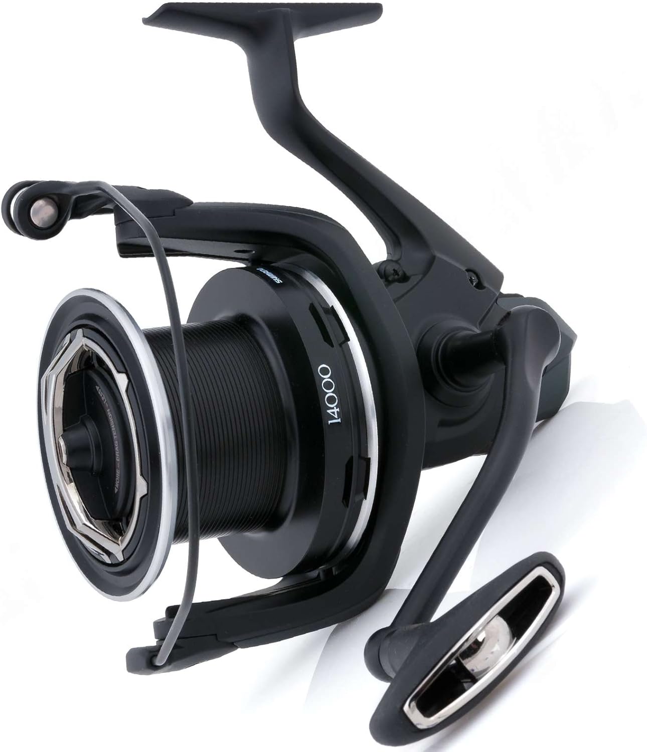 SHIMANO Power Aero 14000 XTB, Carp and Surfcasting Fishing Reel, PA14000XTB Sports