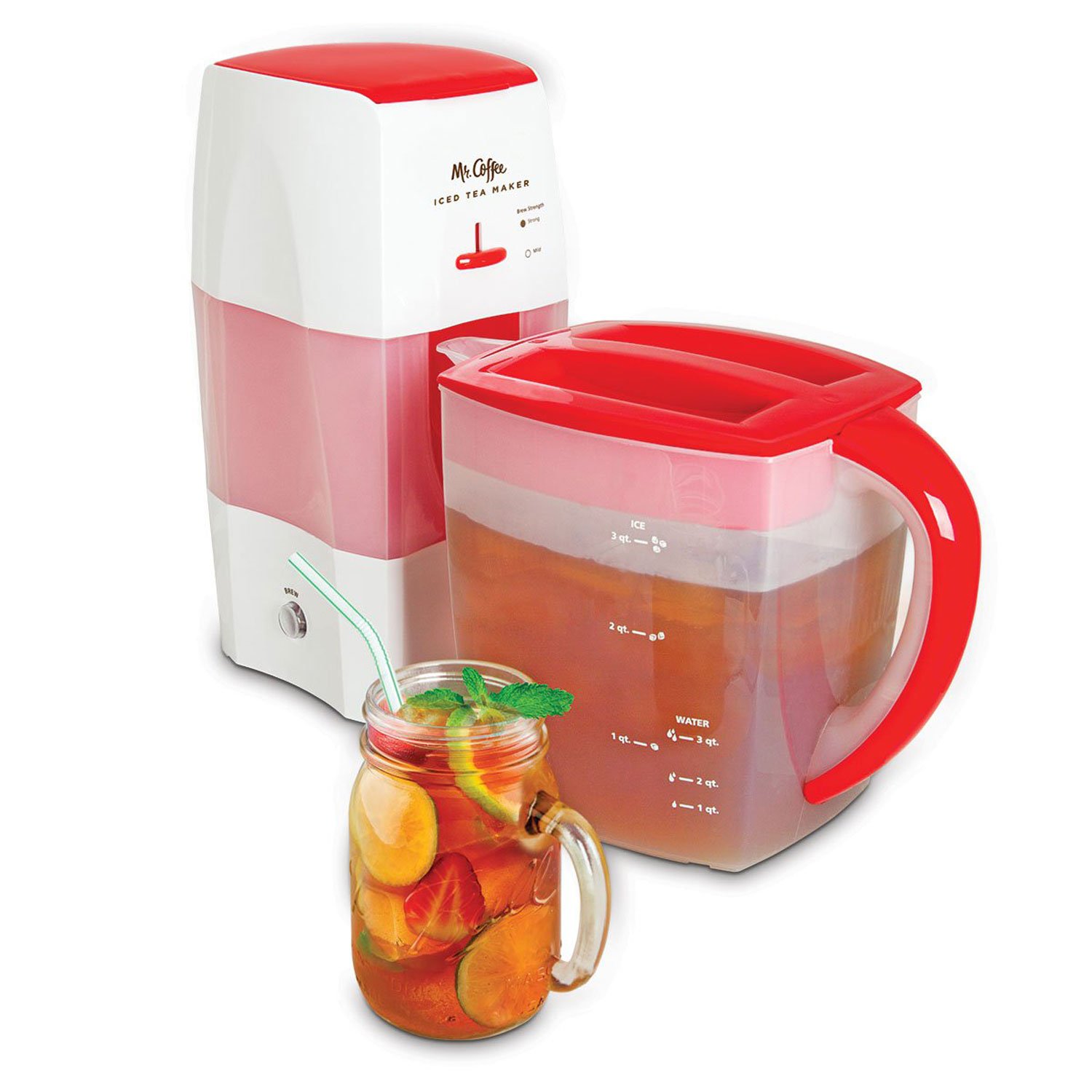 Tm75rs Rb 1 Coffee Fresh Tea Iced Tea Maker Mr Dishwasher Safe Pitcher 3 Quart Capacity