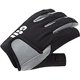 Gill Deckhand Sailing Gloves - Long Fingers with Exposed Finger and Thumb - 50+ UV Sun Protection &amp; Water Repellent