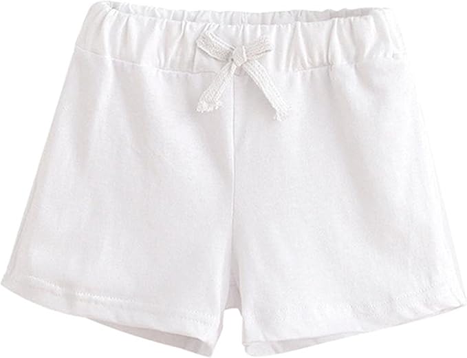 Amazon Co Jp Iuhan夏子供コットンショーツ男の子ガールズ服ベビーファッションパンツ カラー ホワイト 服 ファッション小物
