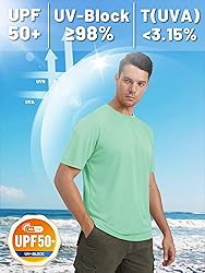 TACVASEN Men's Short Sleeve T-Shirt Summer Quick
